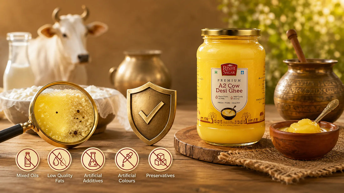 How to Identify Adulterated Cow Ghee