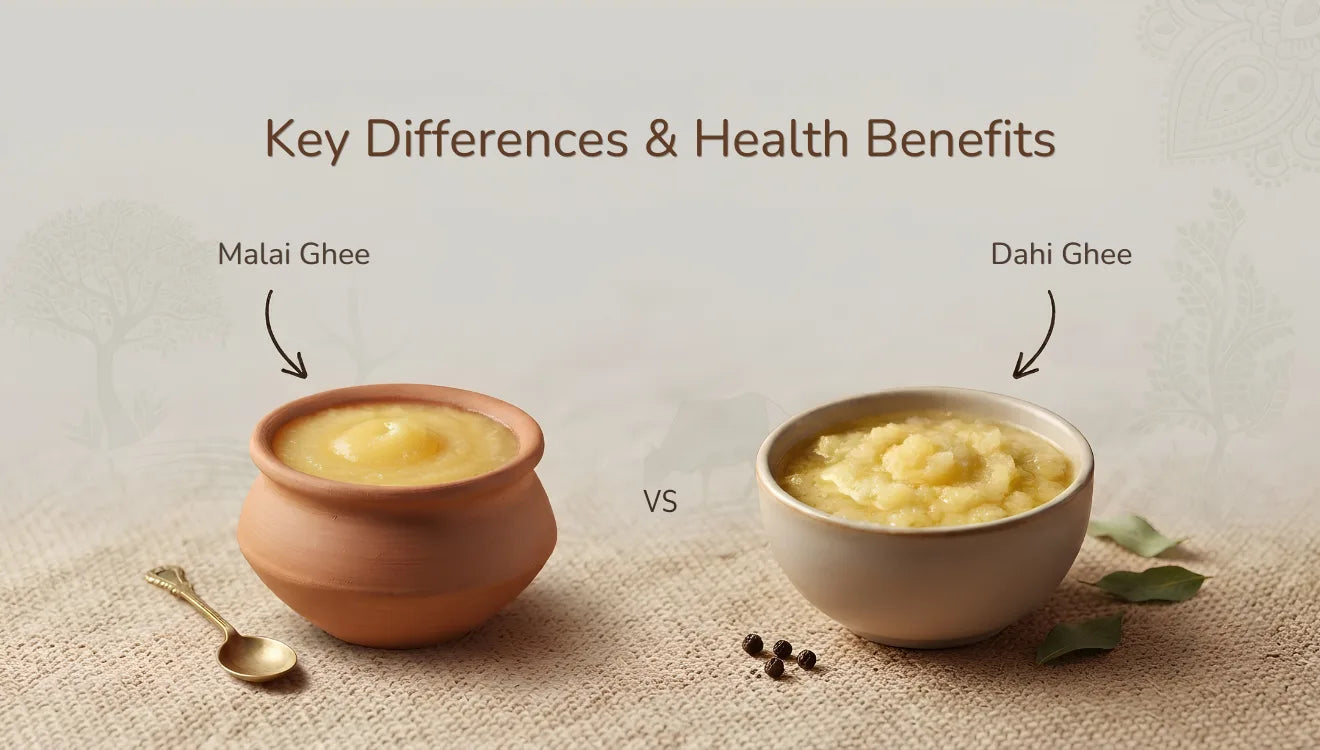 Malai Ghee vs Dahi Ghee