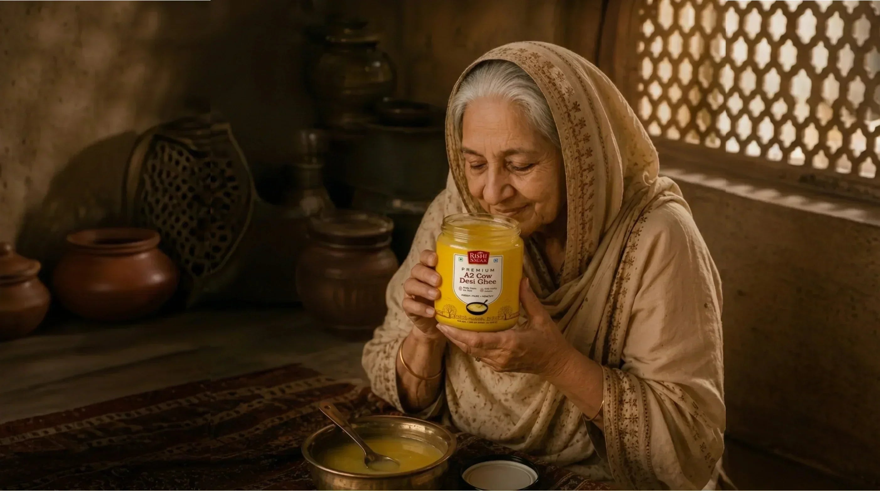 Pure & Fresh Desi Ghee - Rishi Sagar