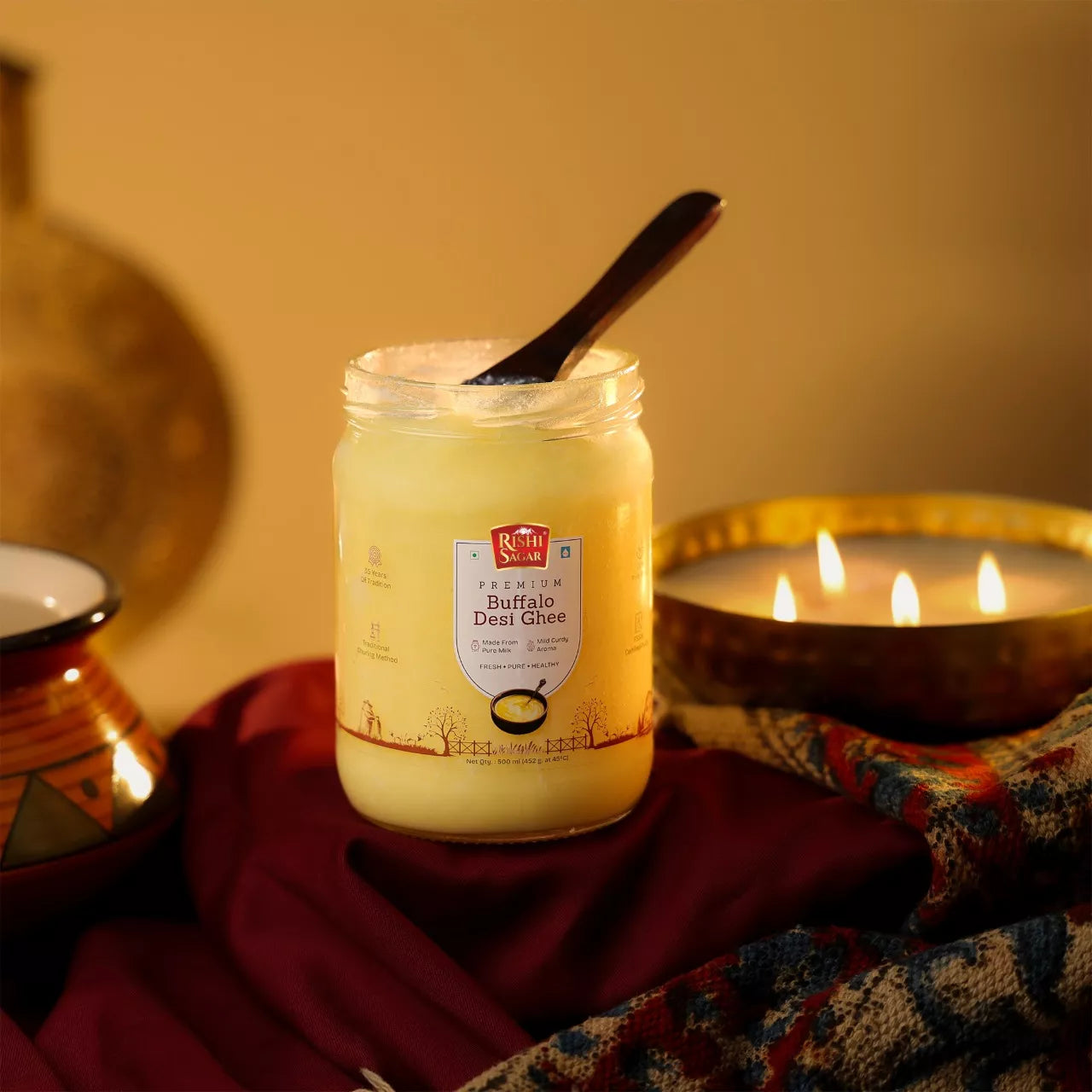 Best buffalo ghee in India 