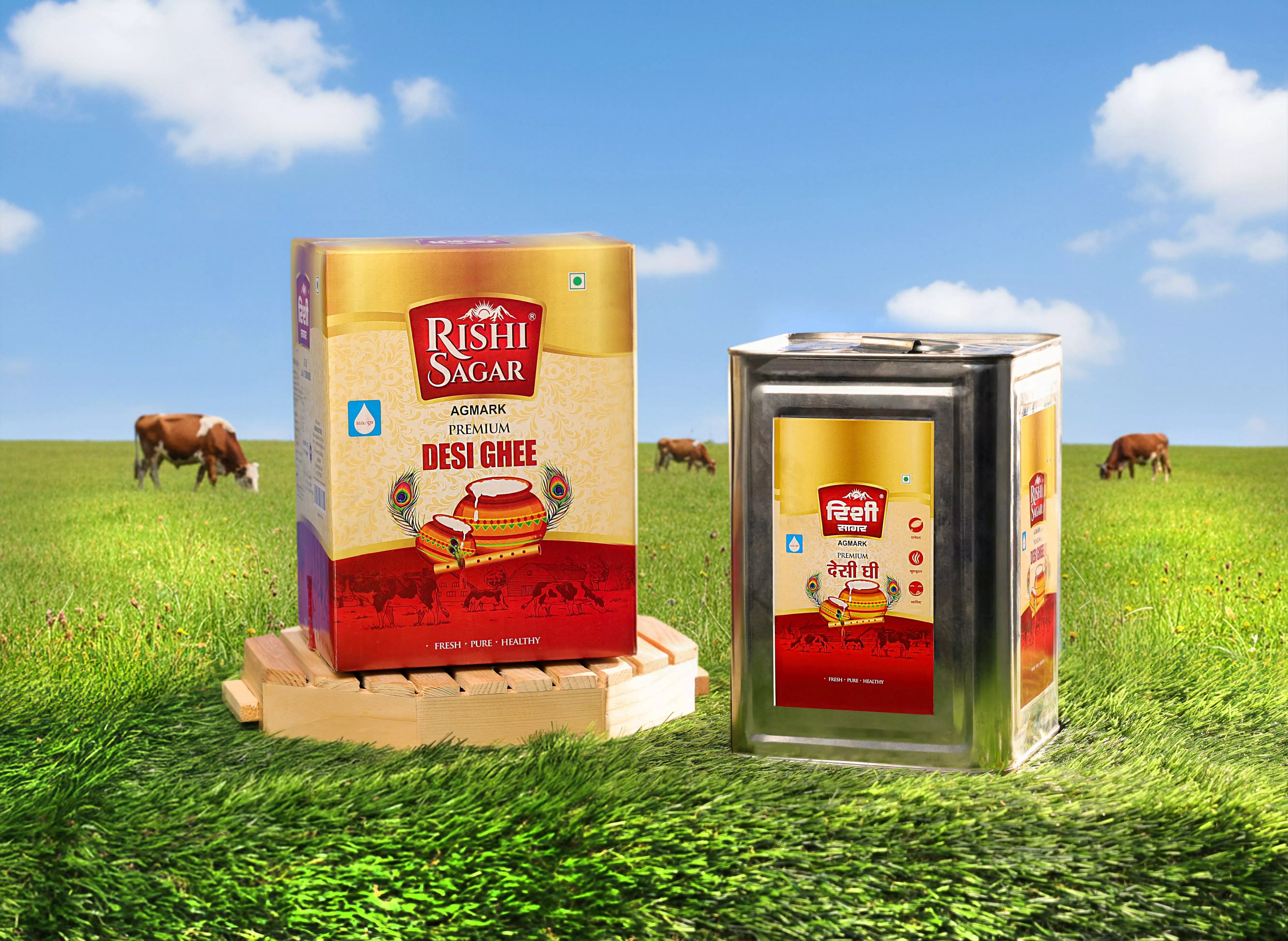 A2 COW DesI Ghee Tin