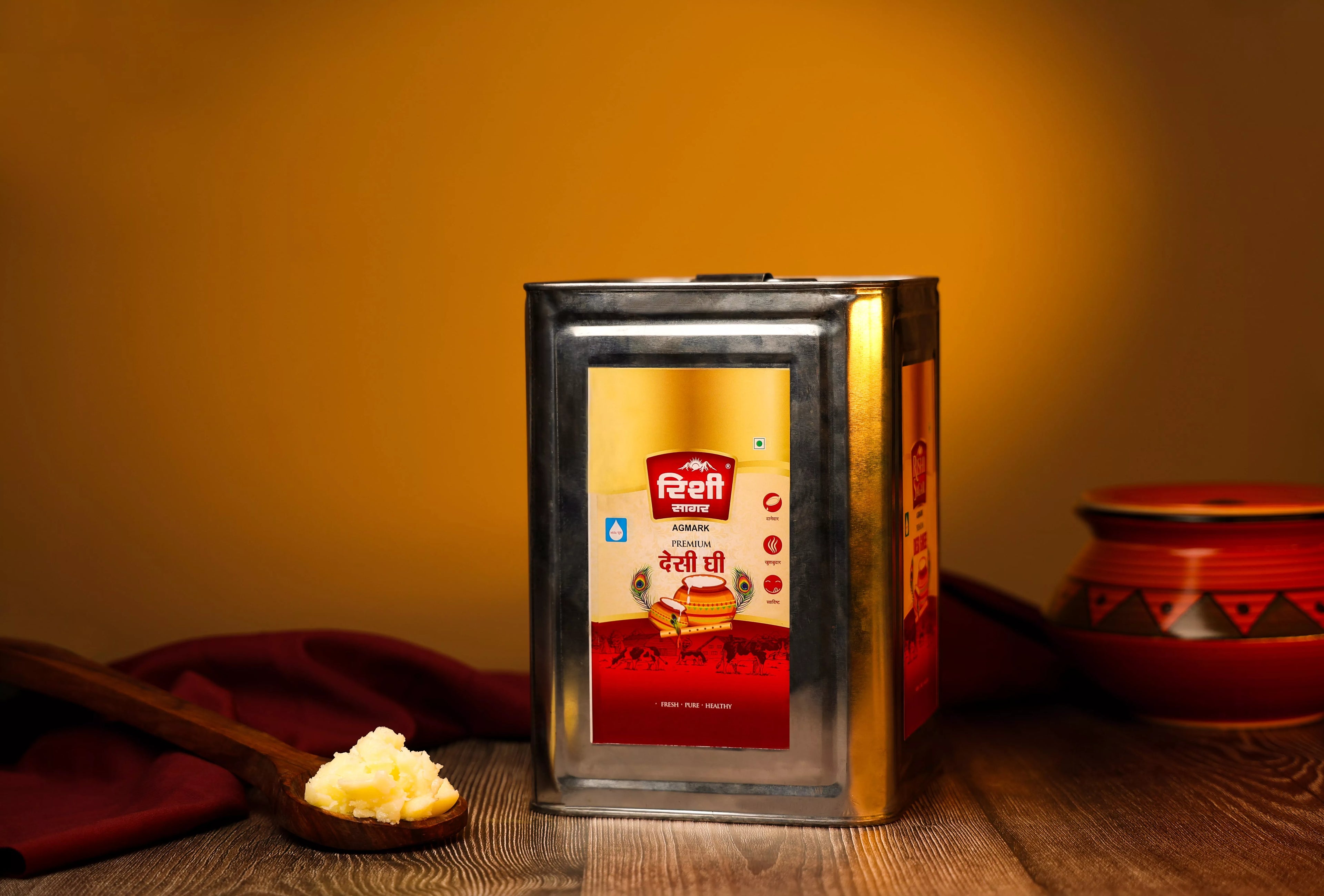 A2 COW DesI Ghee Tin