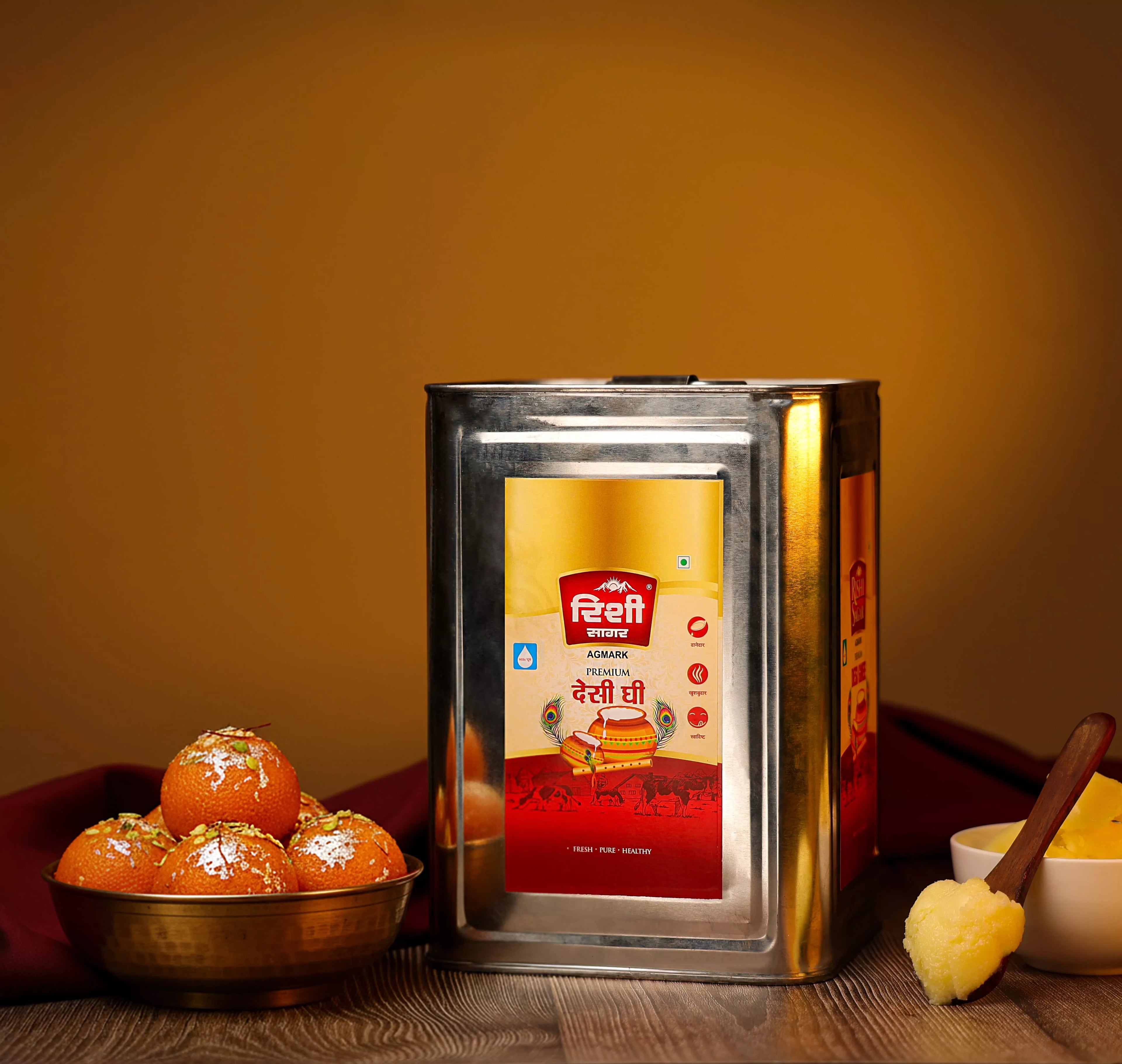 A2 COW DesI Ghee Tin